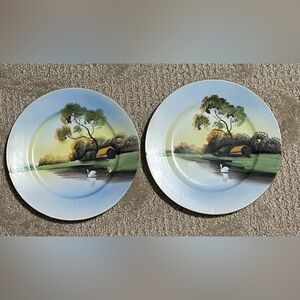 Scenic Landscape Decorative Plates